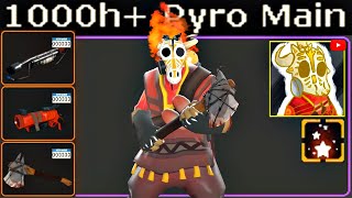 Mixon in Action🔸1000h Pyro Main Experience TF2 [upl. by Nnaycart]