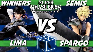 Coinbox IRL  Lima Bayo vs Spargo Cloud Winners Semis  Smash Ultimate [upl. by Ahsinwad]