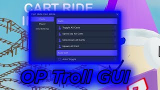 🔥OP Cart Ride Into Rdite GUI Trolling Script🔰  Arceus Mobil Scripts 4 [upl. by Nhepets]