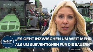 DEUTSCHLANDBLOCKADE quotEs droht Chaosquot – Auch andere Branchen wollen sich den Bauern anschließen [upl. by Voorhis]