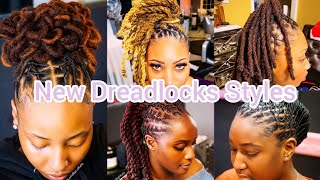 50  Best New Dreadlocks Styles For Women  2023 Short Medium amp Long Locs Styles For Women [upl. by Eartnoed933]