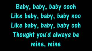 Baby Justin Bieber Lyrics [upl. by Gautea884]