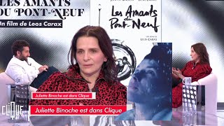 Juliette Binoche révèle avoir frôlé la mort sur le tournage des quotAmants du PontNeufquot [upl. by Dasa568]