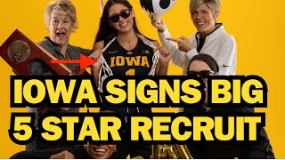 🚨Iowa Signs Addison Deal Highest Ranked Recruit Since Caitlin Clark [upl. by Jamilla]