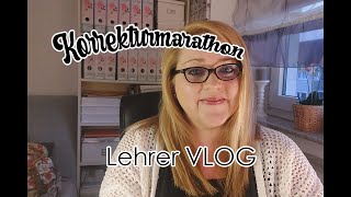 Lehrer VLOG  Korrekturmarathon [upl. by Goebel]