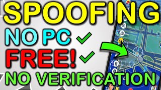 How to Spoof Pokemon GO iPhone 2024 ✅ iOS Pokemon GO Spoofing for FREE and NO PC [upl. by Arrais]