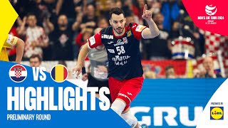 Team effort at its finest  Croatia vs Romania  Highlights  Mens EHF EURO 2024 [upl. by Ennaitak957]