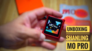 Shanling M0 Pro MP3 and Lossless Audio DAP Unboxing [upl. by Annairb626]