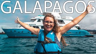 8 Days on a Galapagos Cruise Full Boat Tour  Our Experience [upl. by Eibot]