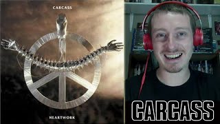 Carcass  Heartwork 1993 Full Album Reaction [upl. by Nahsad]