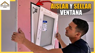 🔶Como AISLAR y SELLAR una VENTANA🔶 Sistema WINS One de Quilosa [upl. by Brig]