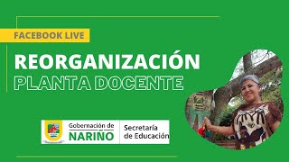 Reorganización de la planta docente [upl. by Elyk]