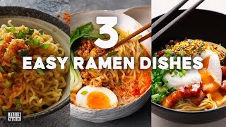 My BEST ramen noodle recipes  Creamy Lemon Instant Ramen Tantanmen amp Mazemen  Marions Kitchen [upl. by Cleopatre]