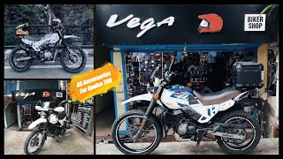 Hero Xpulse 200 Modification  All Accessories Xpulse 200 4v  The Biker Shop  Siliguri🔥 [upl. by Janean575]