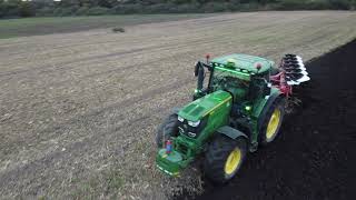 Szántás  Ploughing 2021  John Deere 6920S amp 6215R  Kuhn [upl. by Barclay455]