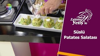 Süslü Patates Salatası Tarifi [upl. by Rae]