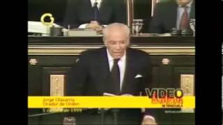 Discurso Profético COMPLETO de Jorge Olavarría el 5 de Julio de 1999 [upl. by Drhcir]