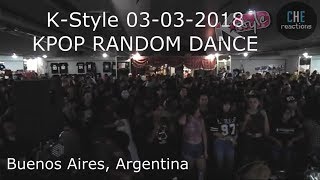 KPOP RANDOM DANCE 2018  KSTYLE ARGENTINA  CHE Reactions [upl. by Alemahs]