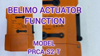 Belimo actuator PRCAS2T  Wiring and Operation Explained [upl. by Enitsirhc466]