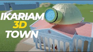 I created a 3d Ikariam town part 1 gaming roblox ikariam [upl. by Farman]