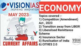 ECONOMY  Vision IAS Monthly Magazine  MAY 2023 [upl. by Inaliel984]