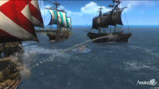 Archeage Gameplay Naval Battle video MMO HD TV 720p [upl. by Ahsaf127]