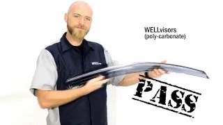 WELLvisors durability test Acrylic VS Polycarbonate [upl. by Nylidnarb]