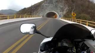 Autopista Mazatlan  Durango en moto 2015 parte 1 de 5 accidente [upl. by Samoht]