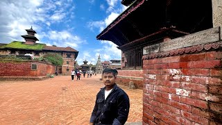 Bhaktapur Durbar square visit  Day 3 Nepal 🇳🇵 [upl. by Nellac]