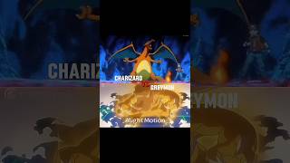 Greymon vs charizardedit [upl. by Puklich]