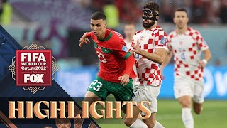 Croatia vs Morocco Highlights  2022 FIFA World Cup  Third Place Game [upl. by Tedmann]