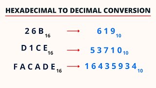 Hexadecimal to Decimal Conversion  PingPoint [upl. by Ravens]