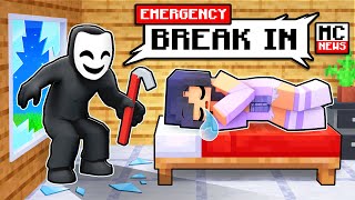 Survive The Minecraft BREAK IN Story [upl. by Anzovin7]