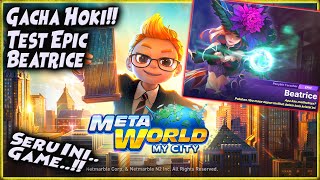 🔴LIVE GACHA WANGI KEREN MONOPOLI GAME NYA Test CHAR EPIC BEATRICE 🔥 LETS GET RICH 2 META WORLD [upl. by Demodena]