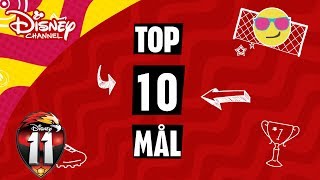 Disney 11  Top 10 snyggaste fotbollsmålen  Disney Channel Sverige [upl. by Sema]