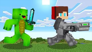 Powerful Speedrunner VS Hunter in Minecraft [upl. by Aubry]