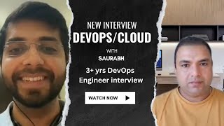 3 yrs DevOps Engineer LIVE Interview interviewquestions devopstraining cloudtraining devops [upl. by Haff]