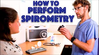 How To Perform Spirometry Examination For Accurate Lung Function Testing  Clinical Skills  Dr Gill [upl. by Manning]