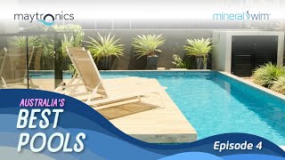 Maytronics Dolphin M600 Robotic Pool Cleaner on Australia’s Best Pools – Placid Pools  Episode 4 [upl. by Letsyrc]