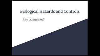 Biological Hazards Chapter Review  HACCP Certification Training FREE COURSE [upl. by Flowers447]