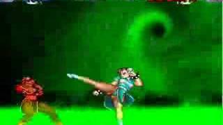 BS MK Chun Li mugen 10 dark Chun Li [upl. by Ahsekan]