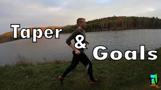 Taper and Goals for a Sub Three Hour Marathon  Manchester City Marathon Training [upl. by Nauqyt]