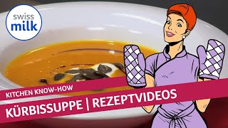 Metas Classics Wie kann man eine Kürbissuppe selber machen  Rezeptvideo  Swissmilk 2015 [upl. by Fahy]