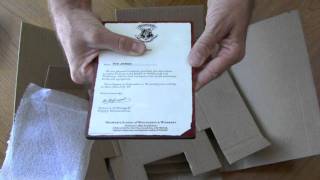 Hogwarts Acceptance Letter Unboxing [upl. by Shurwood965]