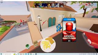 Using New Settings Roblox Arsenal [upl. by Yrahk]