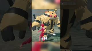 shiny alpha Electivire pokemonlegendsarceus [upl. by Monteria129]