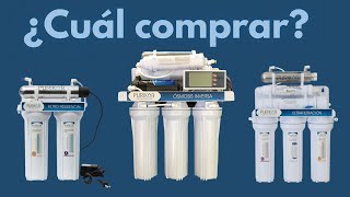 Comparando purificadores de casa filtración ósmosis inversa y ultrafiltración ¿Cuál comprar [upl. by Hgierb78]