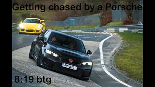 Honda Civic Type R FL5 quotvsquot Porsche Nurburgringofficial 819 btg Europe trip pt 1 [upl. by Aciras]