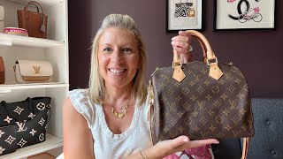 Louis Vuitton Speedy 25 Bandoulière review…is it better than the Graceful 🤷🏼‍♀️ [upl. by Aleris19]