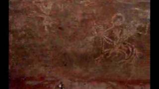 Ancient Cave Art  Bhimbetka India [upl. by Atnohs]